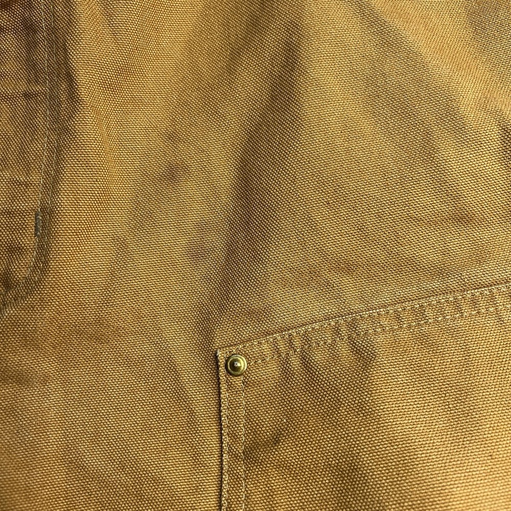 Vintage Carhartt Double Knee Carpenter Pants Size Brown 40x31.5 USA Made Work - Picture 5 of 16